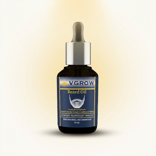 Ayurvedic Beard Growth Oil for Men