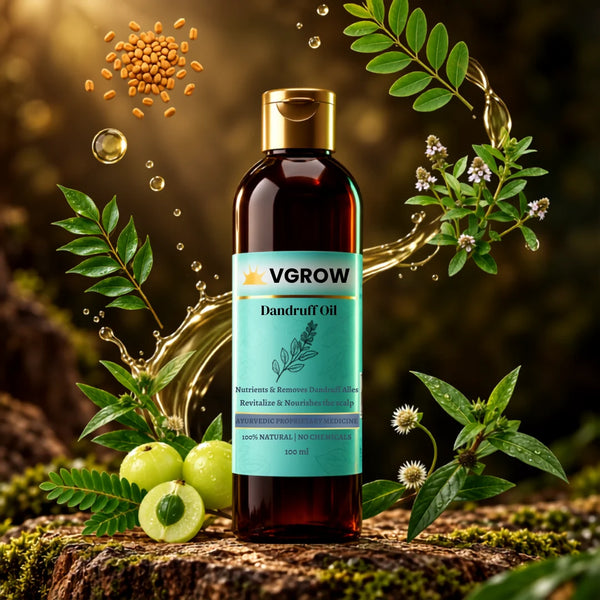 Ayurvedic Anti Dandruff Hair Oil