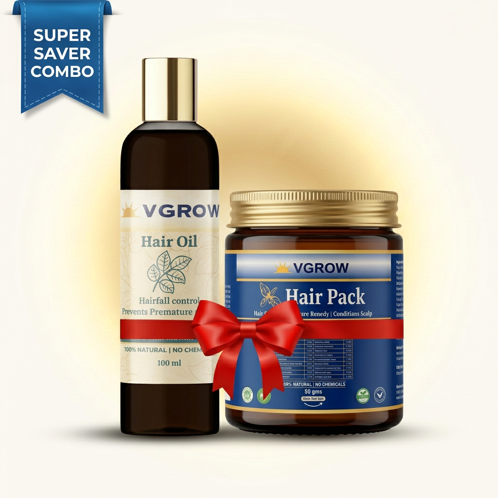 Super Saver Combo 1 - Hair Oil + Hair Pack