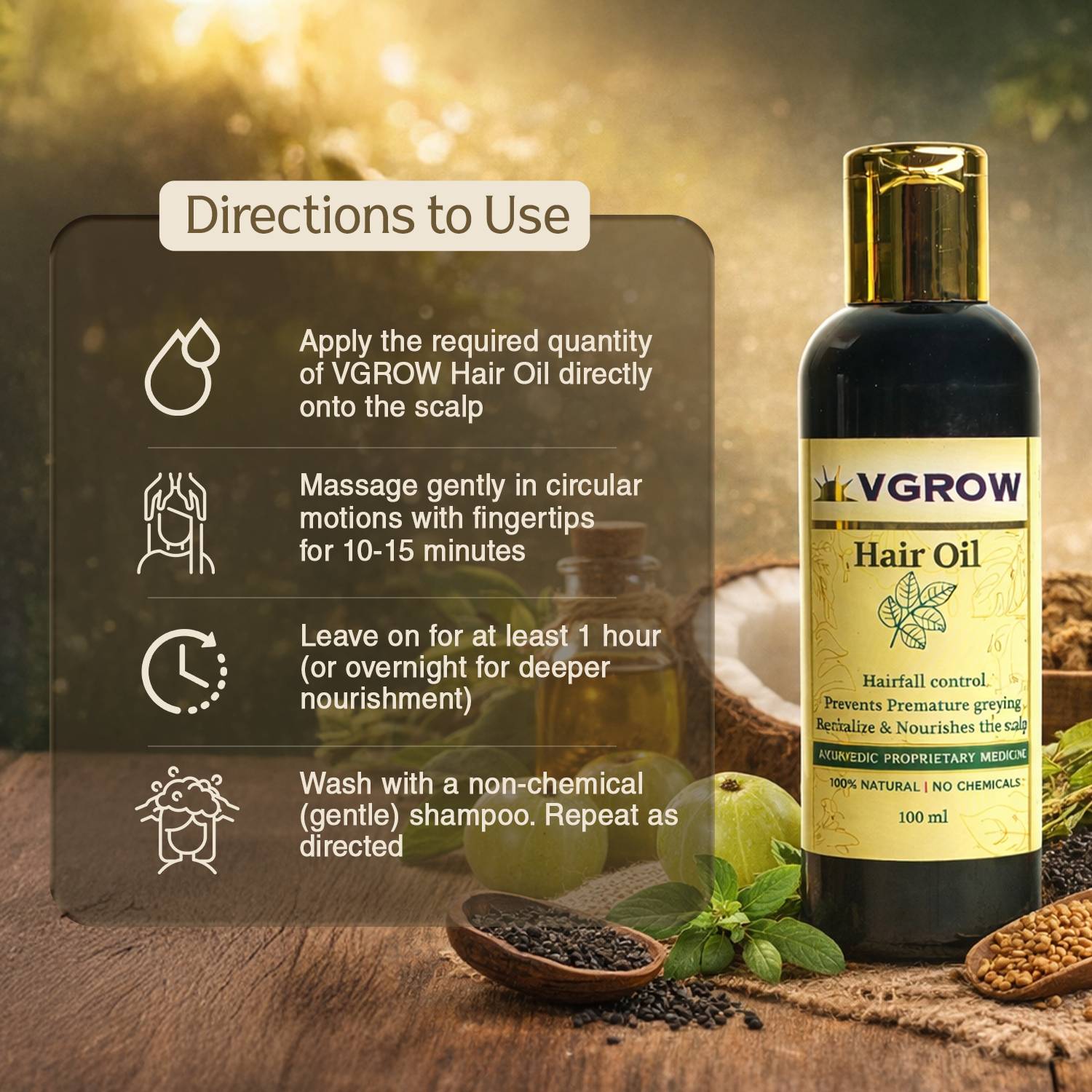 Ayurvedic Hair Oil for Growth