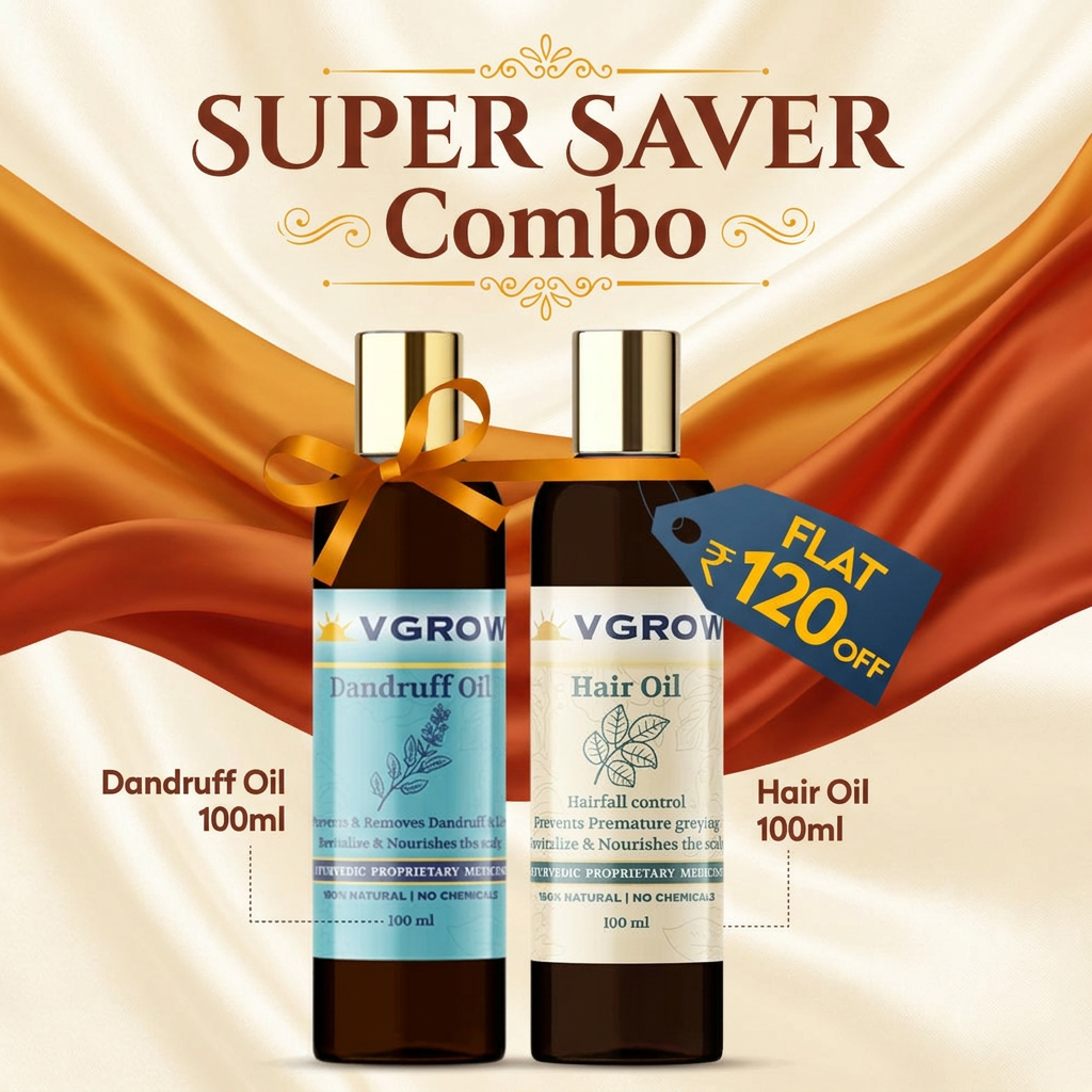 Super Saver Combo - Dandruff Oil + Hair Oil